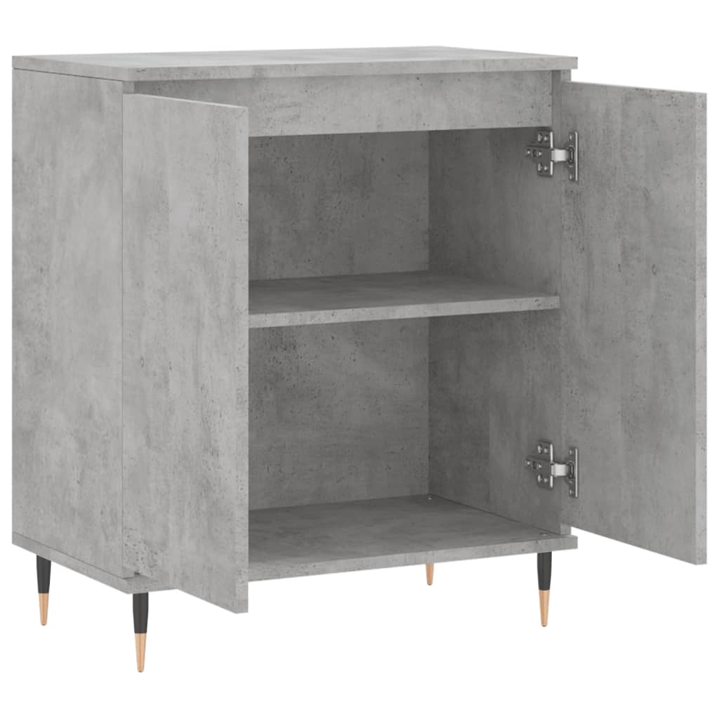 Sideboard Betongrau 60x35x70 cm Holzwerkstoff
